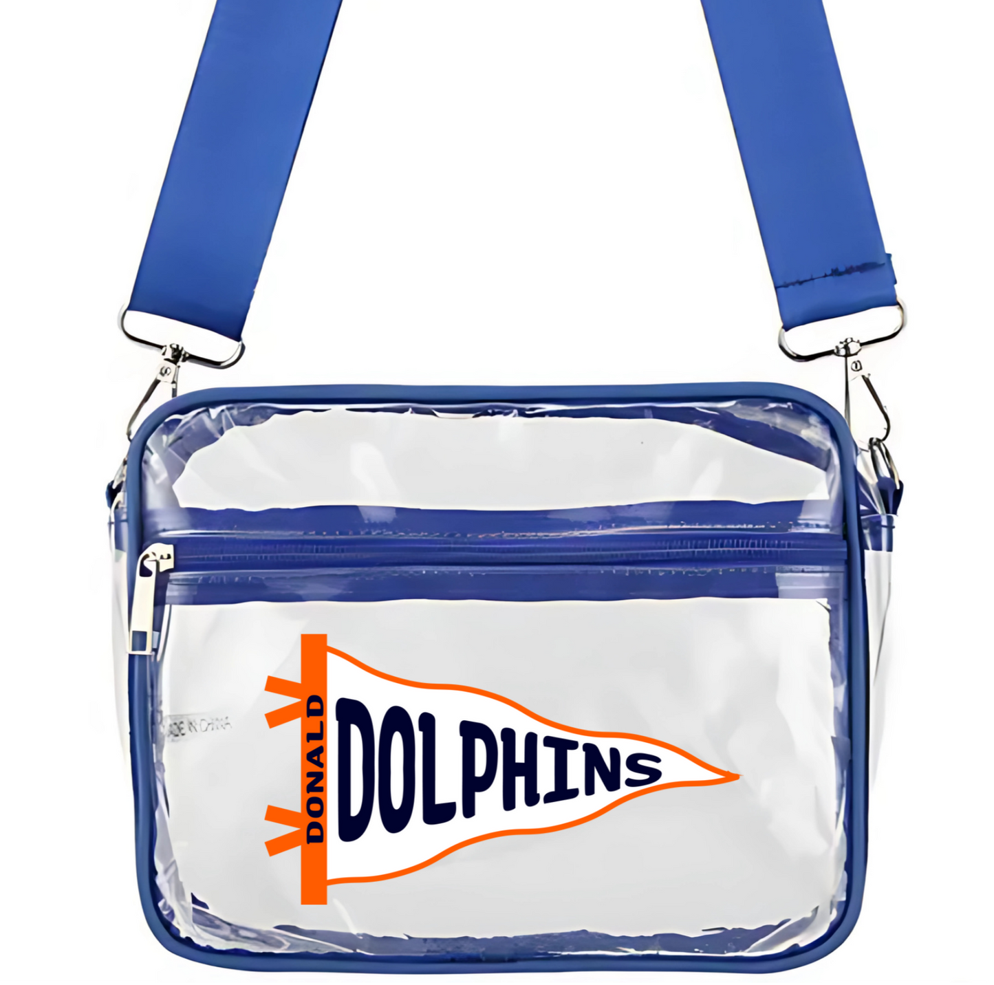 Pennant Patch Clear Crossbody