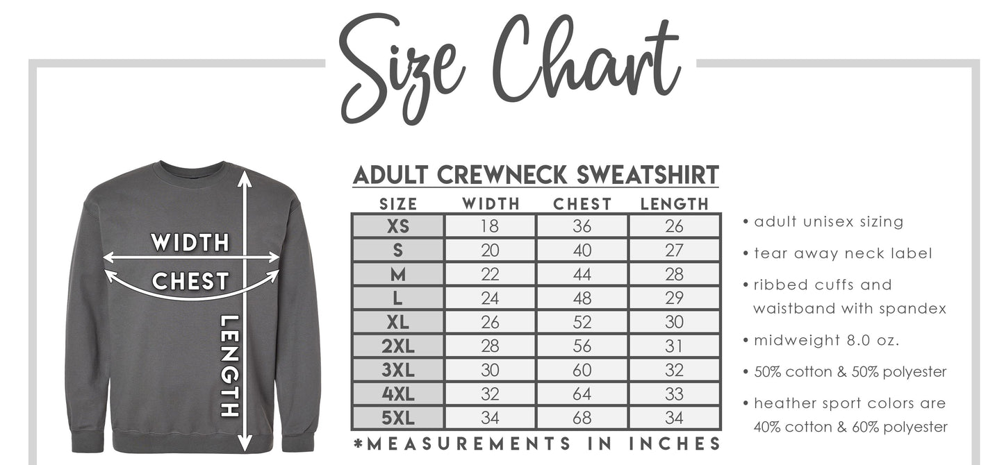 Personalized Smiley Sweatshirt (Adult)