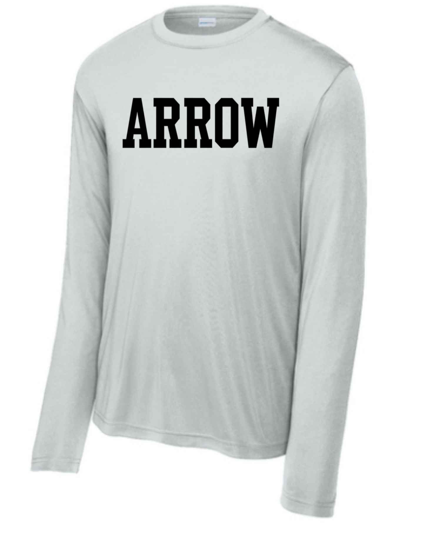Arrow Long Sleeve ATHLETIC T-Shirt -Youth (Sport-Tek)