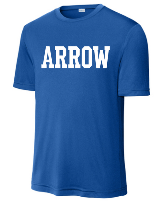 Arrow Short Sleeve Athletic T-Shirt - Adult (Sport-Tek)