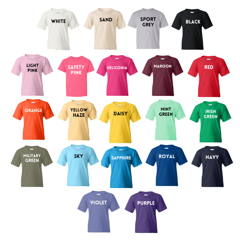 Personalized Smiley Short Sleeve Tee (Youth)