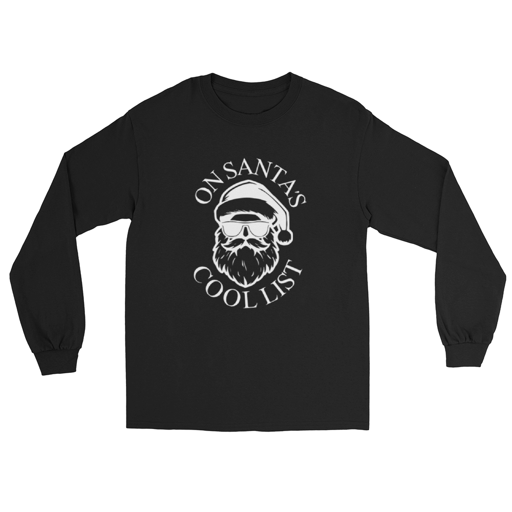 On Santa's Cool List Long Sleeve Tee