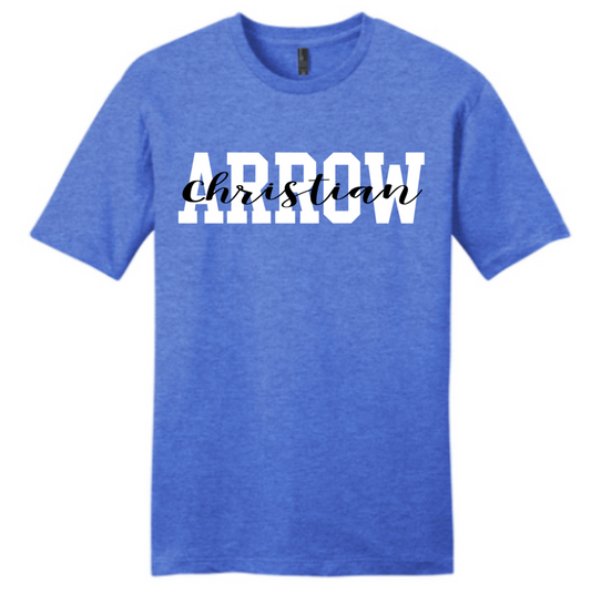 Arrow Christian Academy Short Sleeve T-Shirt - Adult (District)