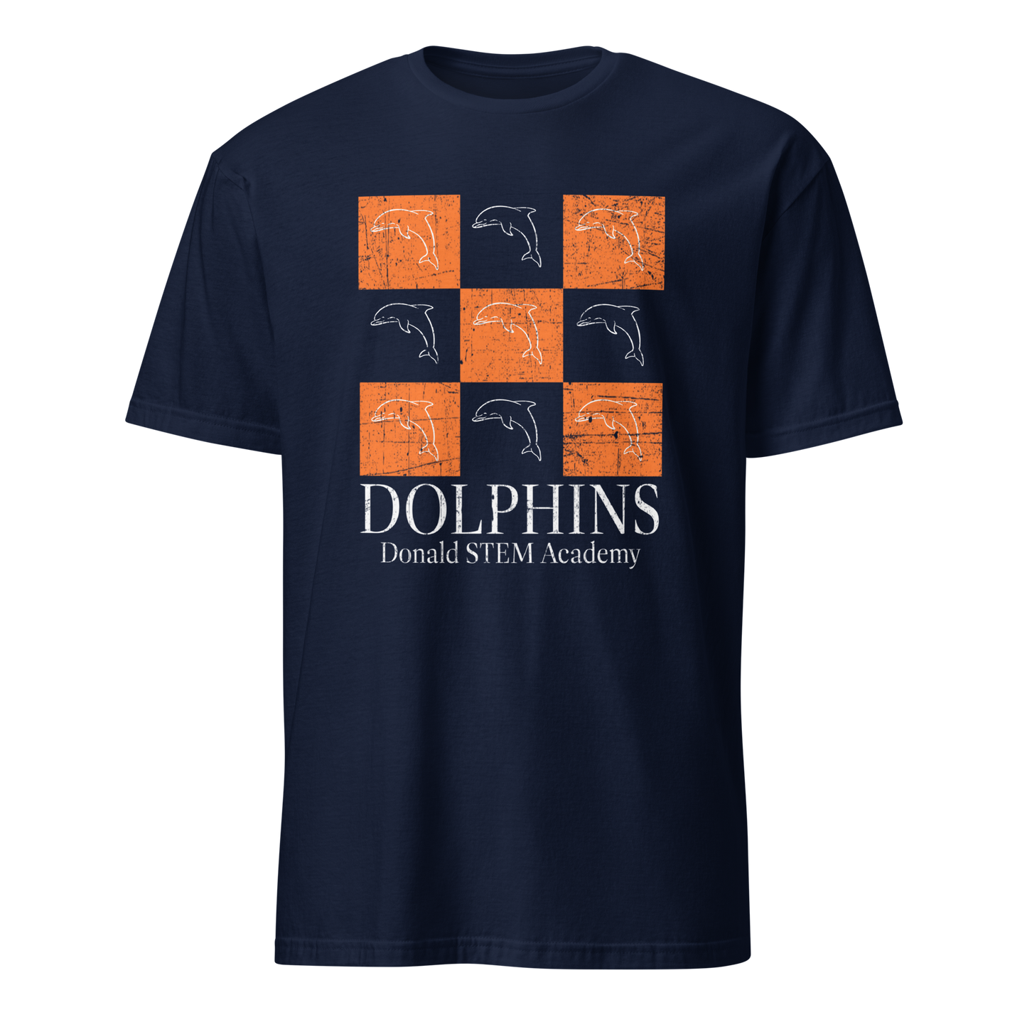 Dolphins Checkered Box