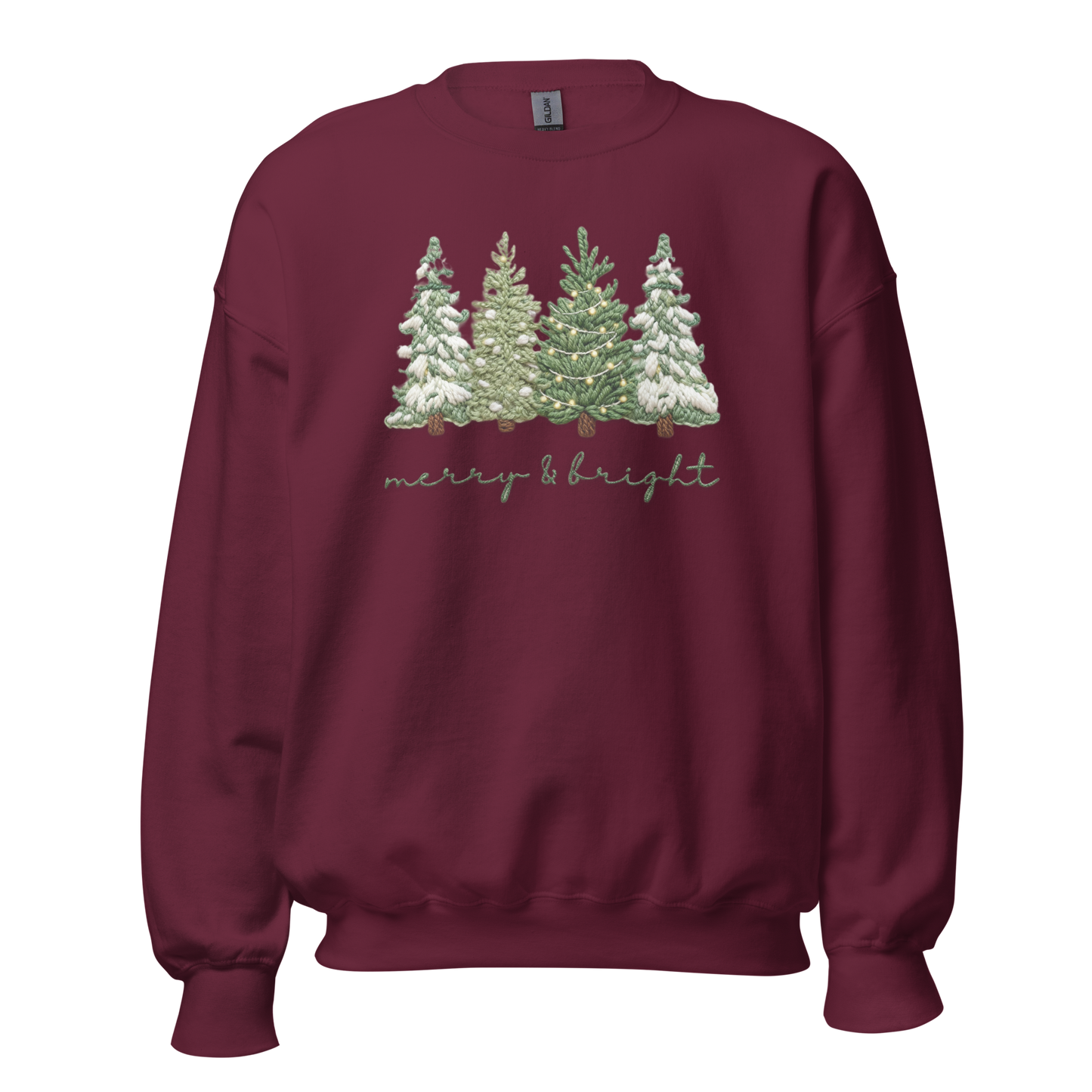 Merry & Bright Yarn-Inspired Sweatshirt