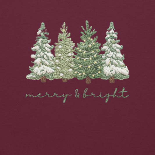 Merry & Bright Yarn-Inspired Sweatshirt