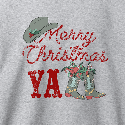 Merry Christmas Y'all Sweatshirt
