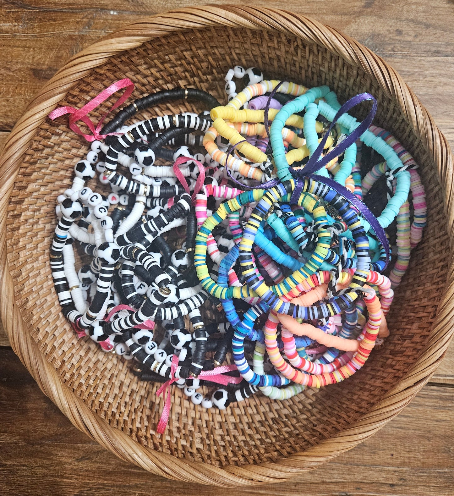 Clay Bead Bracelets (Assorted)