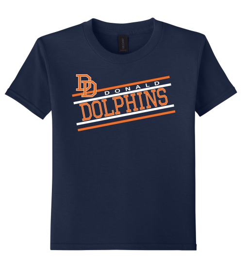 Dolphins Slant Tee