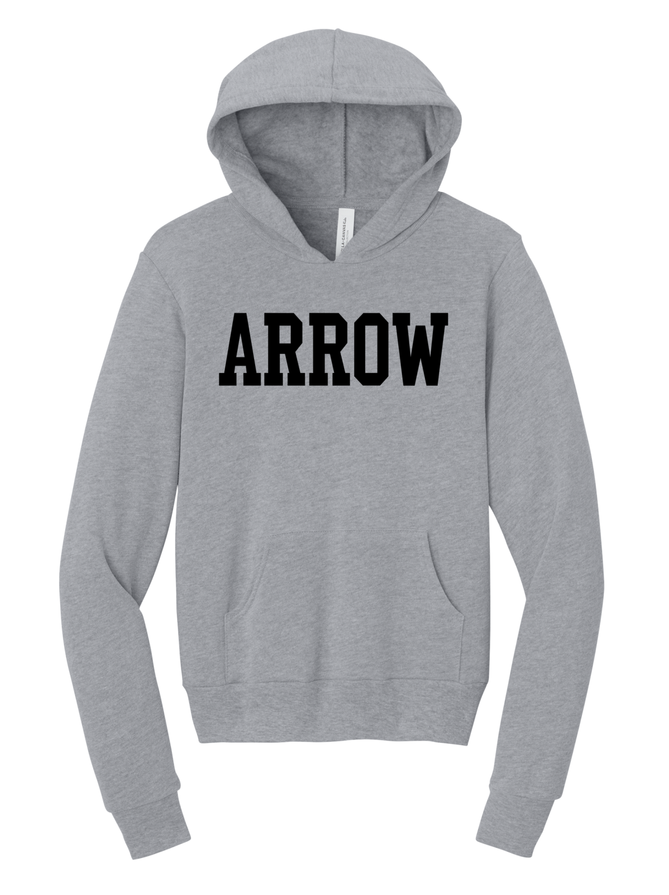 Arrow Hoodie - Youth (Bella + Canvas)