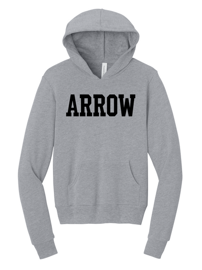 Arrow Hoodie - Youth (Bella + Canvas)