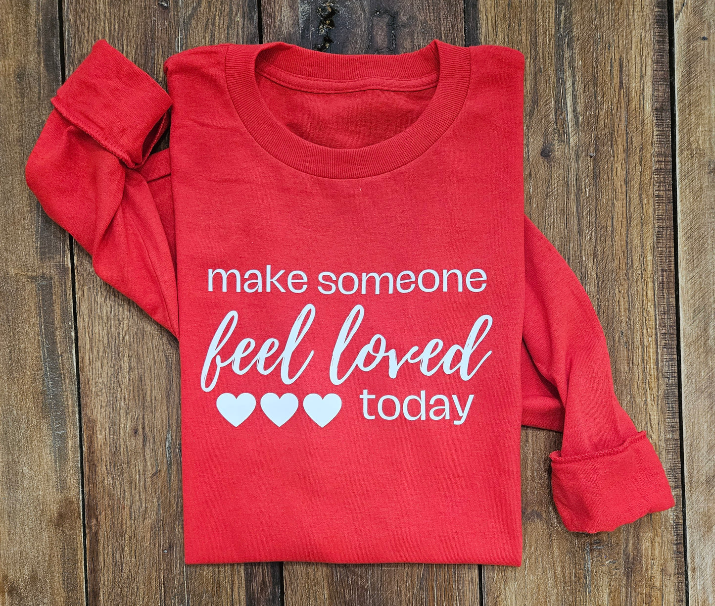 Feel Loved Long Sleeve Tee (Youth)