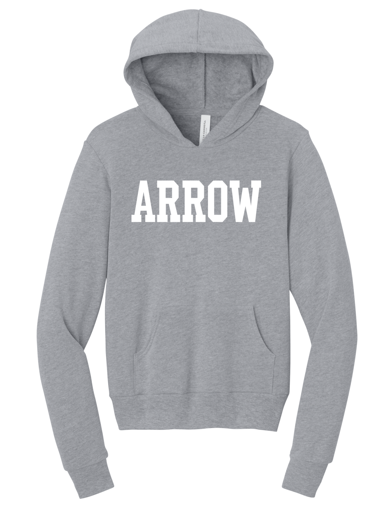Arrow Hoodie - Youth (Bella + Canvas)