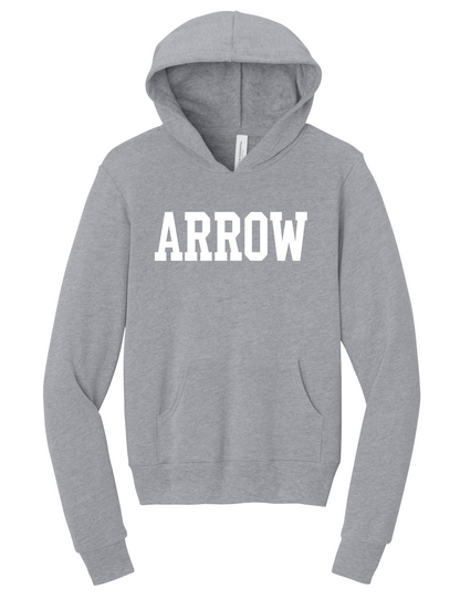 Arrow Hoodie - Youth (Bella + Canvas)