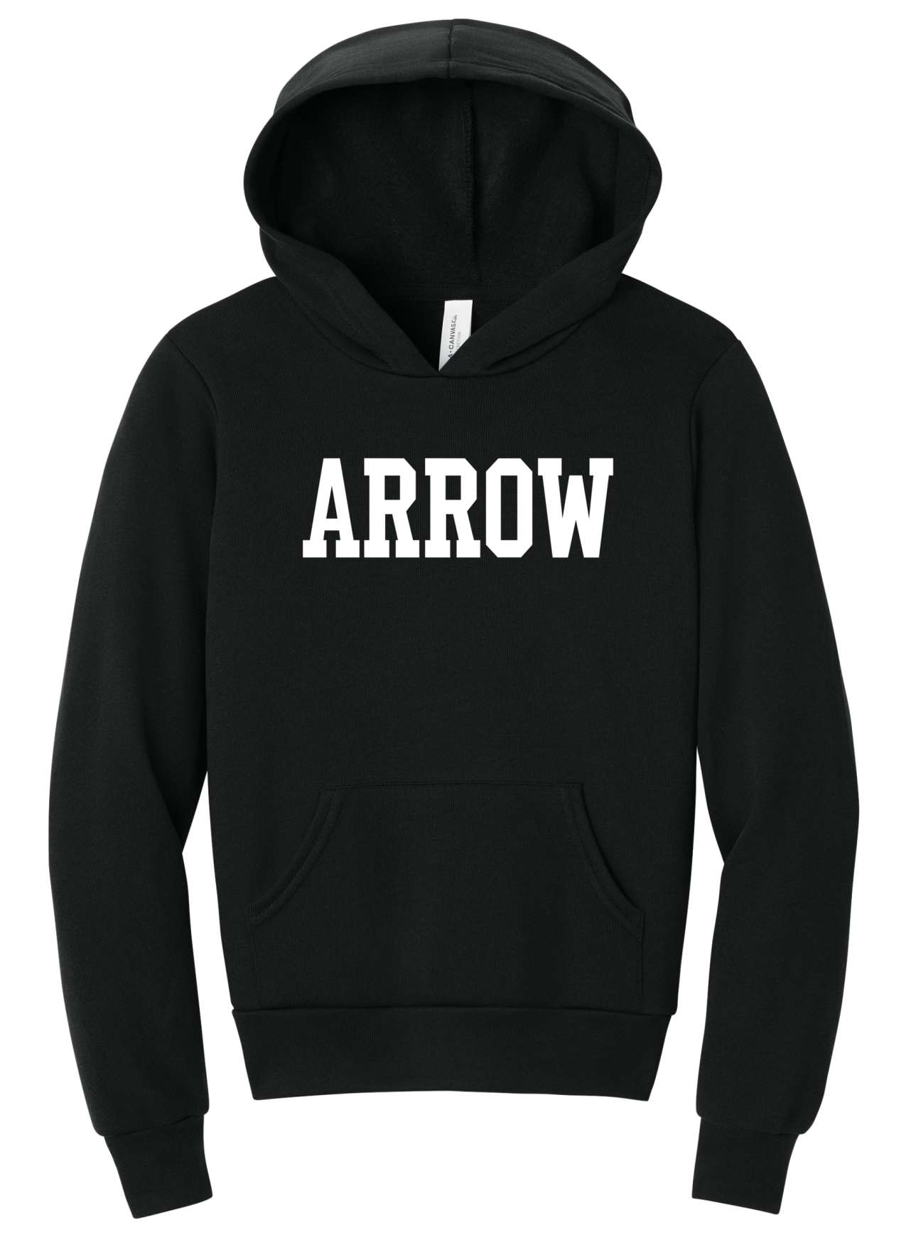 Arrow Hoodie - Youth (Bella + Canvas)