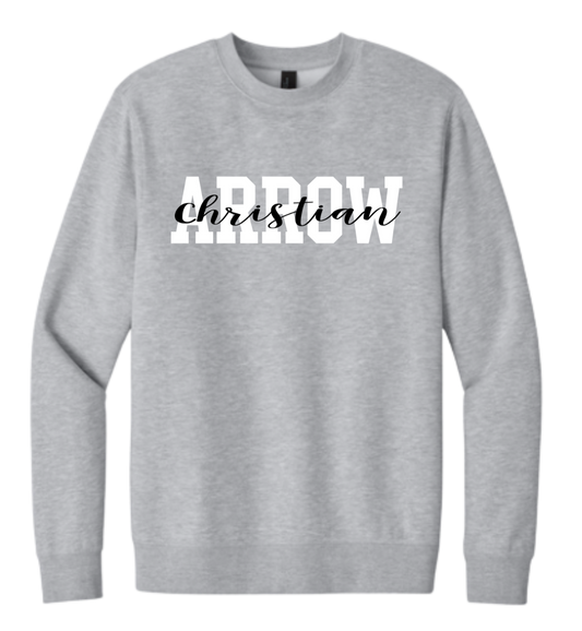 Arrow Christian Academy Crew Neck Sweatshirt - Adult (District)
