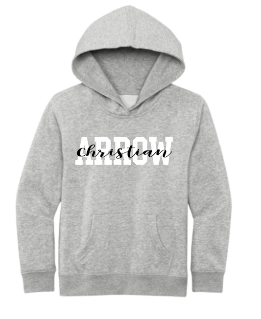 Arrow Christian Academy Hooded Sweatshirt - Youth (District)