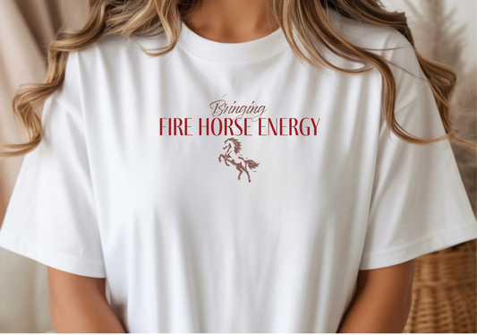 The Fire Horse Tee: Ignite Your Spirit