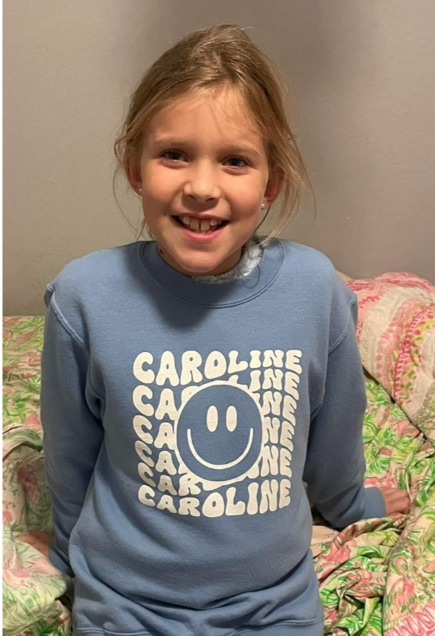 Personalized Smiley Sweatshirt (Youth)