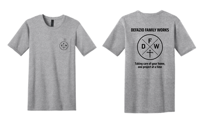 Defazio Family Works Logo Pocket T-Shirts