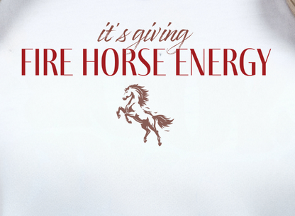 The Fire Horse Tee: Ignite Your Spirit
