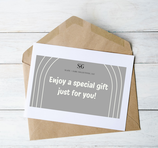 Slate + Gabe Collectives, LLC Gift Card