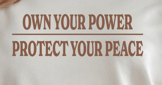 Own Your Power, Protect Your Peace Tee