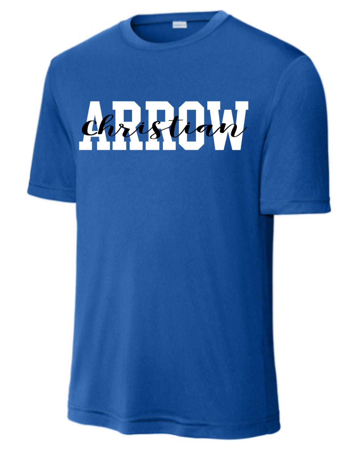 Arrow Christian Academy Short Sleeve Athletic T-Shirt - Adult (Sport-Tek)