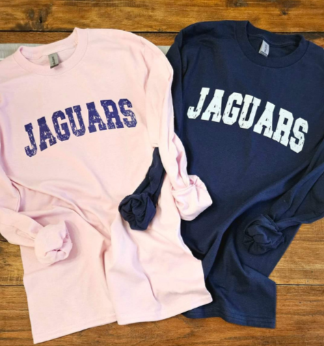 Jaguars Long Sleeve Tee (Adult) - LAST TWO!