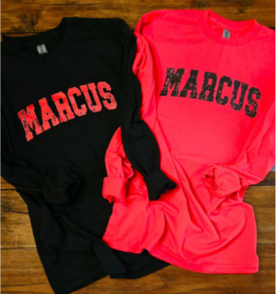 Marcus Long Sleeve Tee (Adult) - ONLY TWO LEFT!