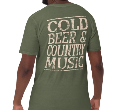 Cold Beer & Country Music Shirt