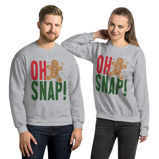 Oh Snap Gingerbread Sweatshirt