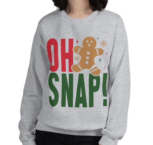 Oh Snap Gingerbread Sweatshirt