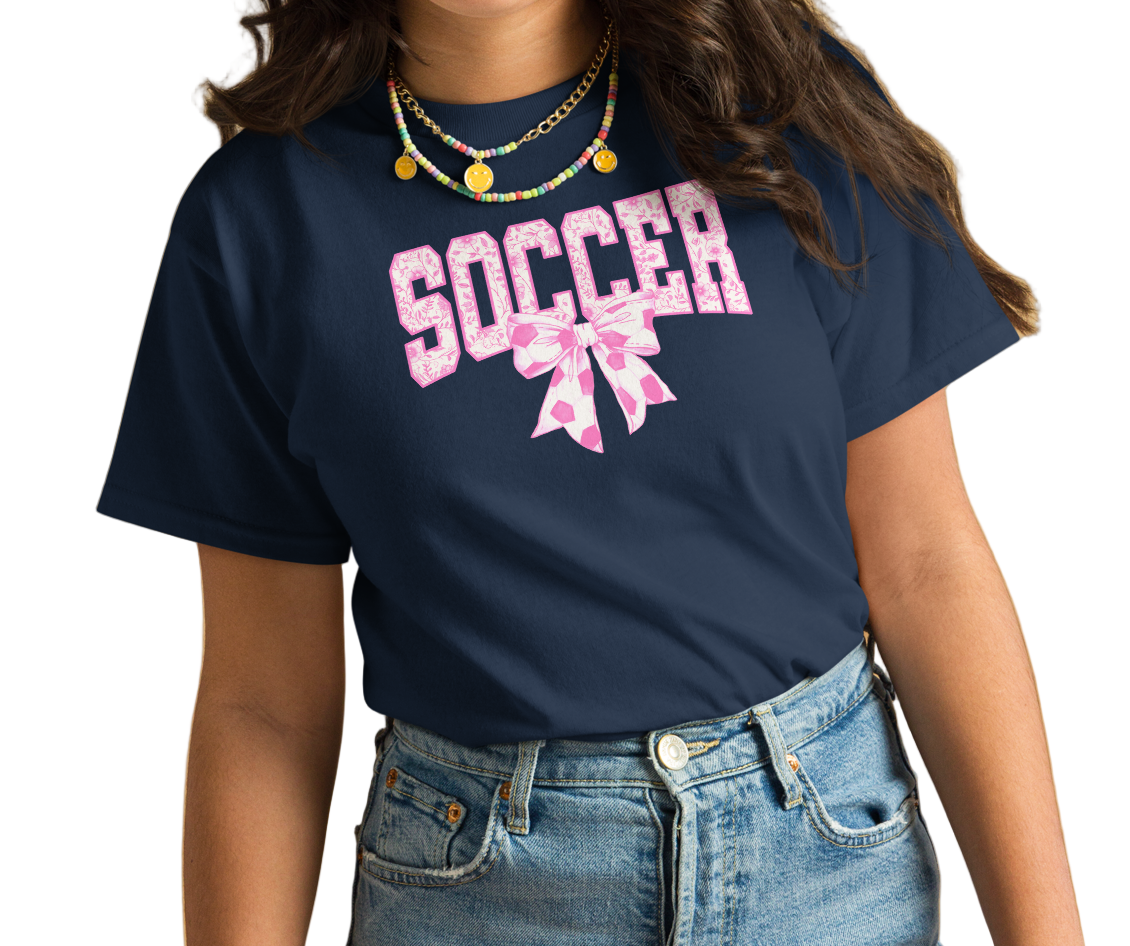 Soccer Bow Shirt